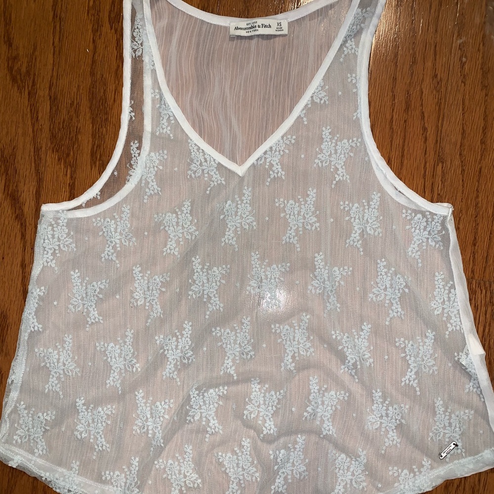 abercrombie and fitch sheer top
